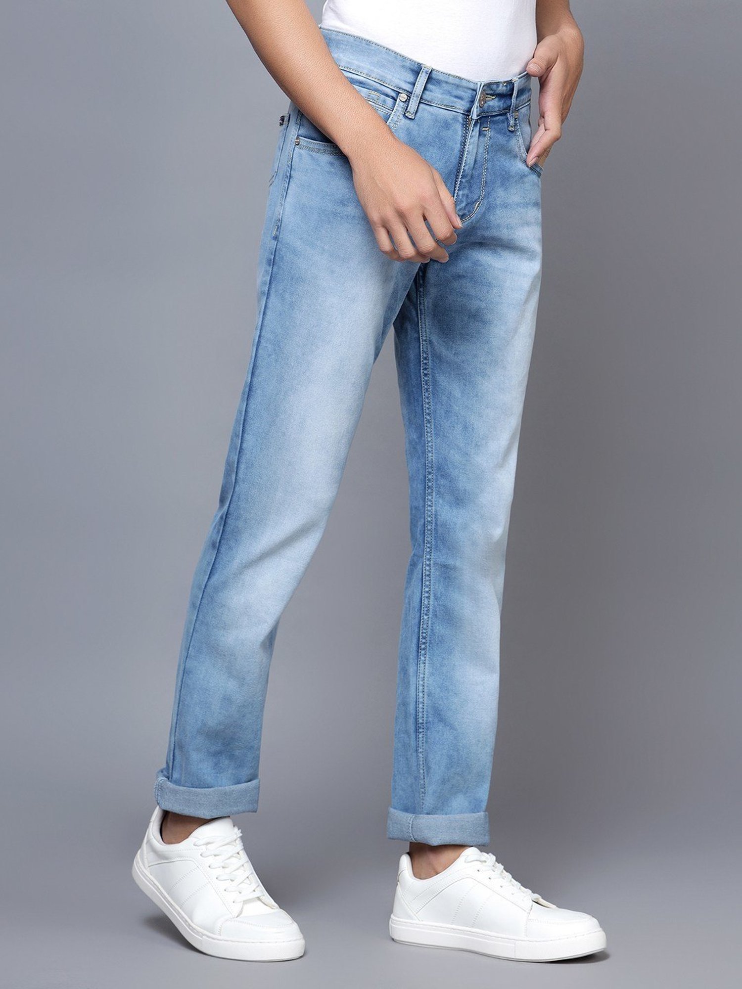 Cantabil Lthillium Regular Fit Jeans