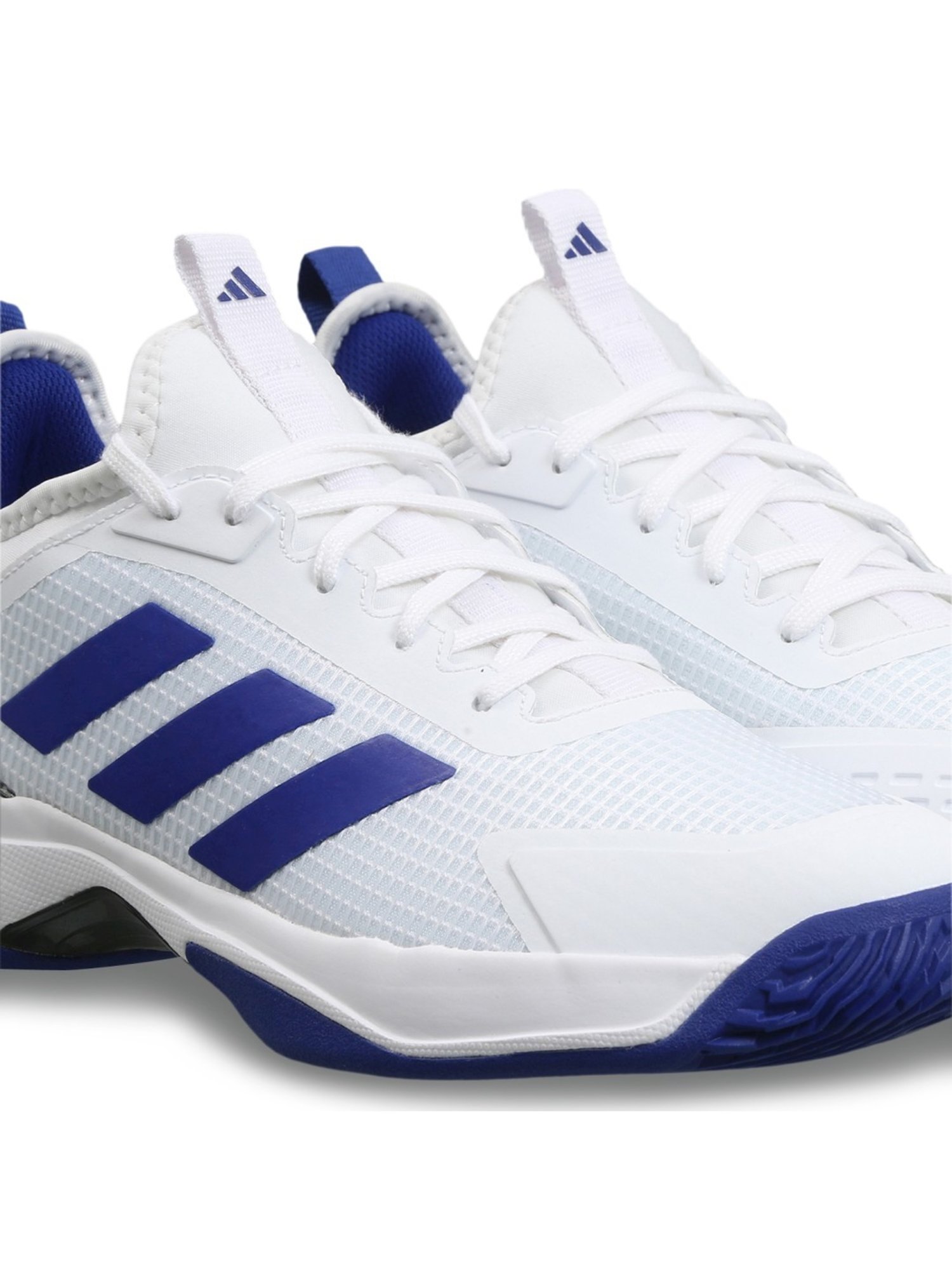 Adidas Men's Stroker White Tennis Shoes