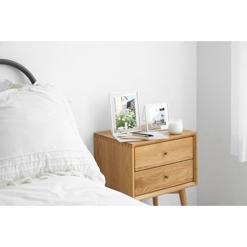 4" x 4" Prisma Single Photo Display Frame White - Umbra