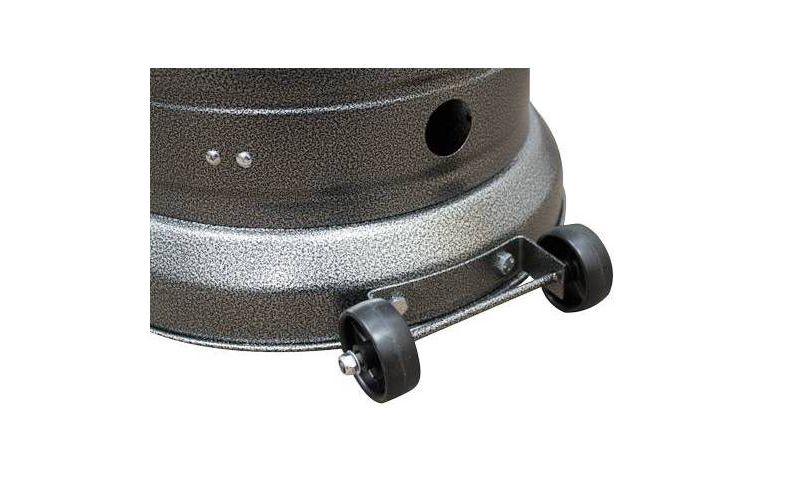 Outdoor Patio Heater Hammered Silver - AZ Patio Heaters