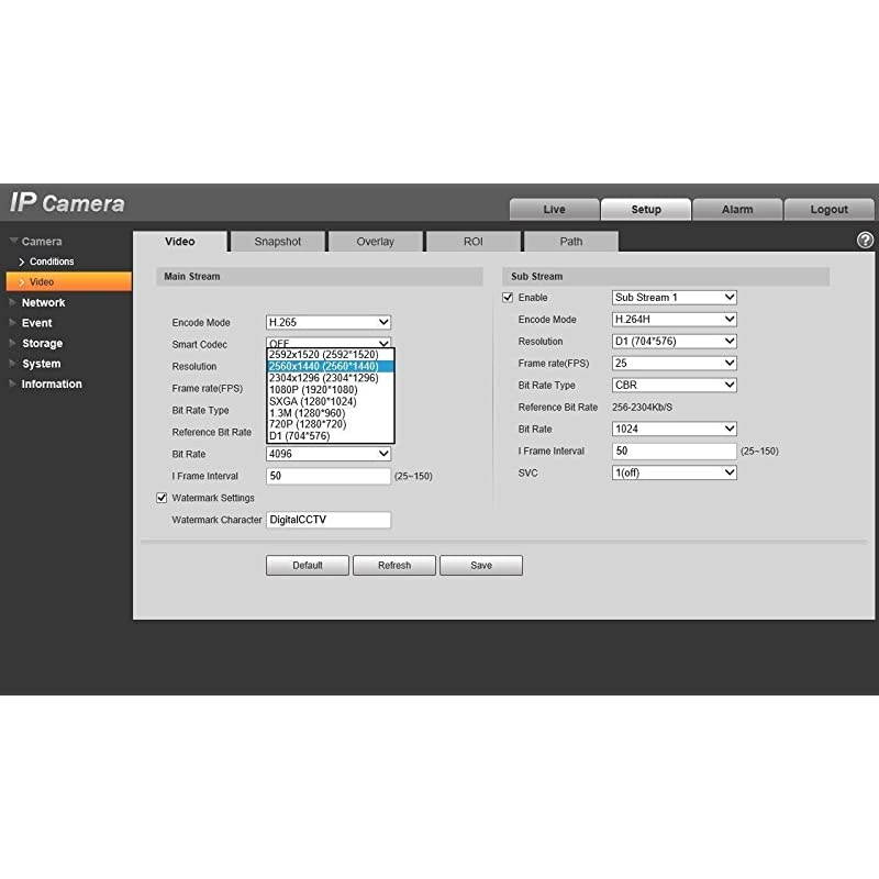 Outdoor PoE IP Camera IPCHDW4433CA 36mm Dome Security Camera with Audio Builtin Mic IR 164ft Night Vision Smart H265 WDR IVS IP67 International Version