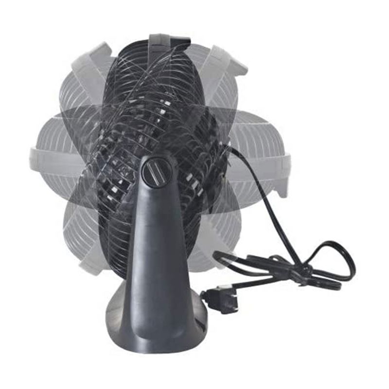 Air King 18" 1/6 HP 3-Speed Adjustable Height Floor Fan with Roll-About Stand