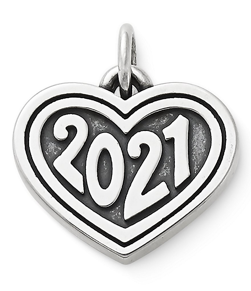 James Avery Heart 2021 Graduation Charm