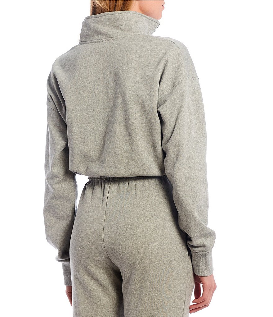 NIA Knit Cinched Quarter-Zip Long Sleeve Coordinating Pullover