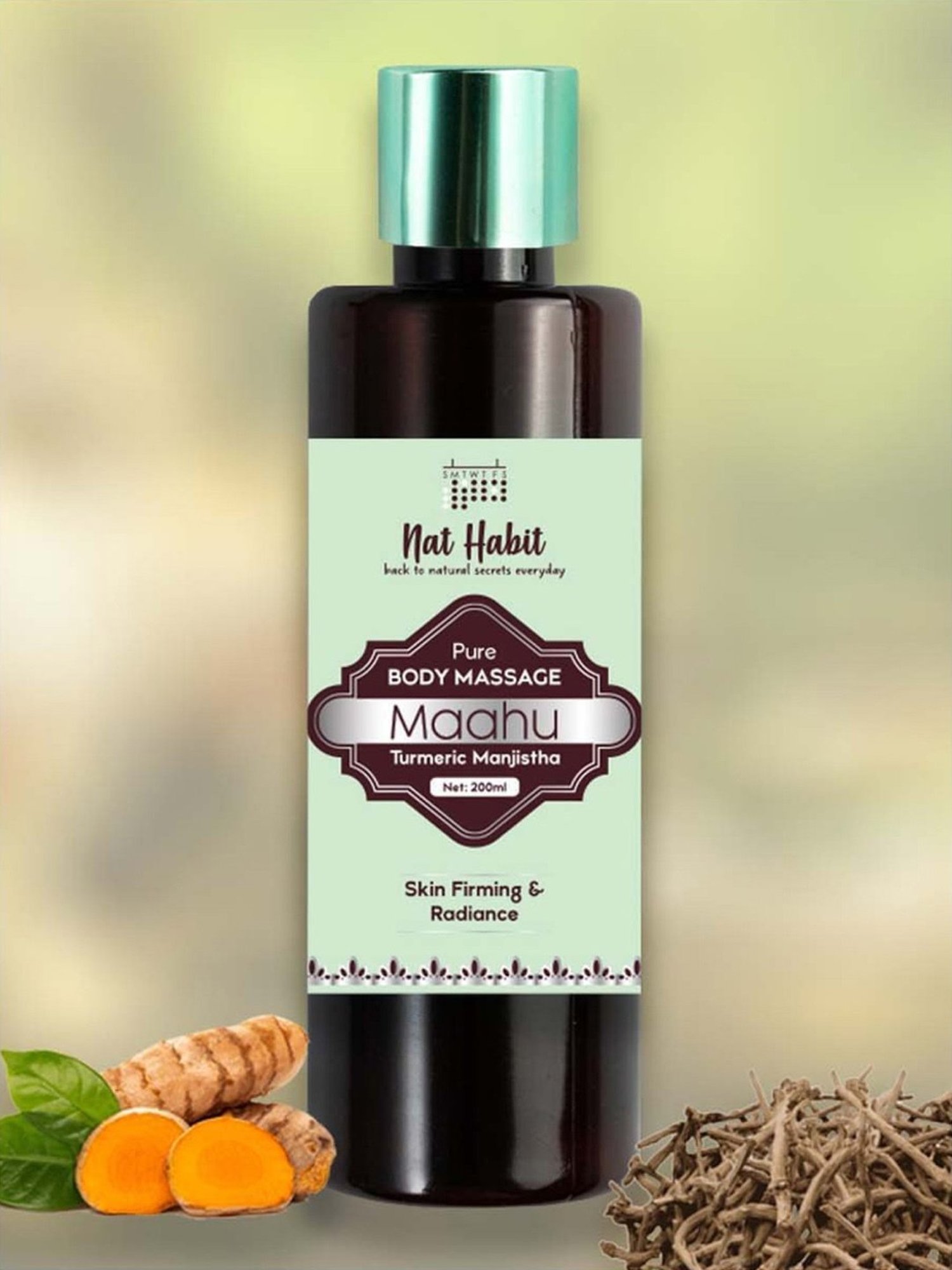Nat Habit Turmeric Manjistha Maahu - 200 ml