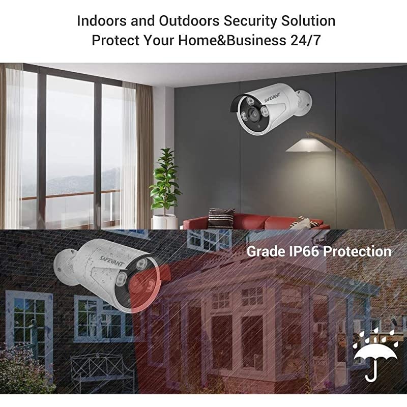 2TB Hard Drive Pre-Installed] 5MP Home Security Camera System, 8 Channel Outdoor Indoor CCTV AHD DVR Kits Wired Systems 8pcs 2.5&times;1080P Surveillance Cameras with Night Vision Motion Detection