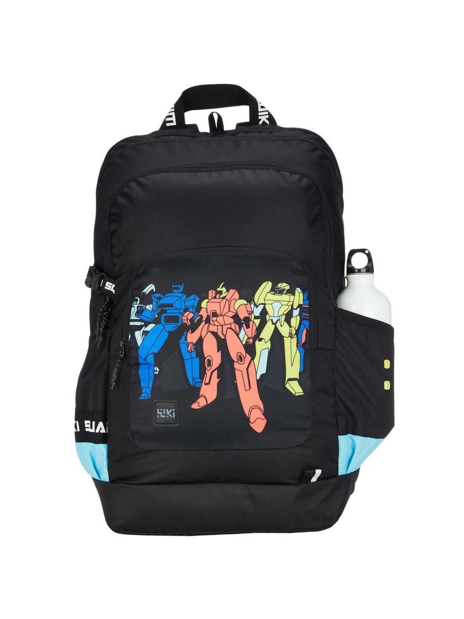 Wiki 40 Ltrs Black Medium Backpack