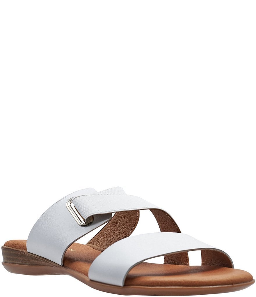 Andre Assous Alima Featherweights&trade; Leather Elastic Slide Sandals