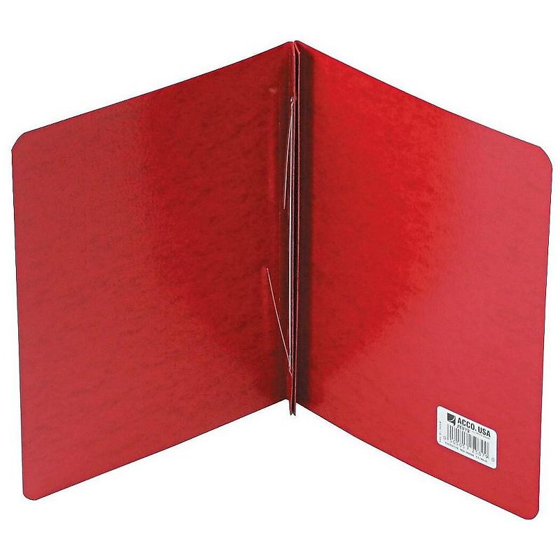 ACCO Presstex Report Cover Prong Clip Letter 3" Capacity Executive Red 25079