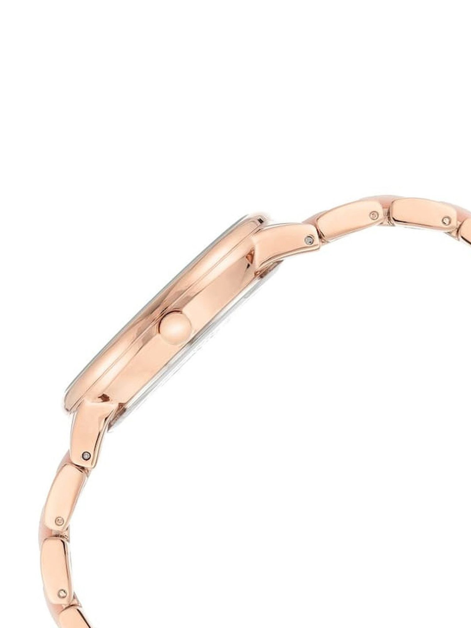 Anne Klein NEAK1412PKRG On Trend Analog Watch for Women