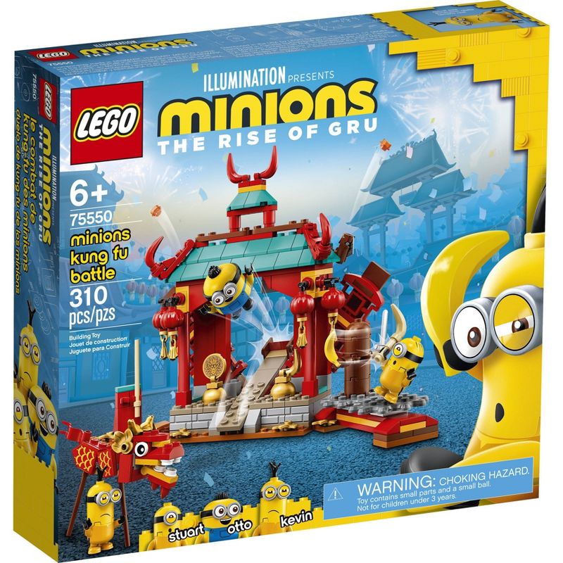 LEGO Minions Minions Kung Fu Battle Building Toy for Creative Fun 75550