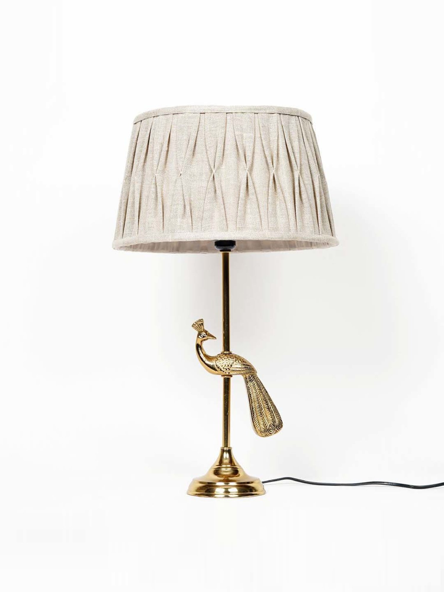 Kapoor E Illuminations Green Study Table Lamp - Set of 1