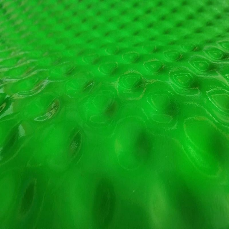 Vos 72 Inch Soft Wavy Foam Long Lasting UV Chlorine Resistant Water Pool Float Lounger Raft for Lakes, Rivers, and Open Water, Green