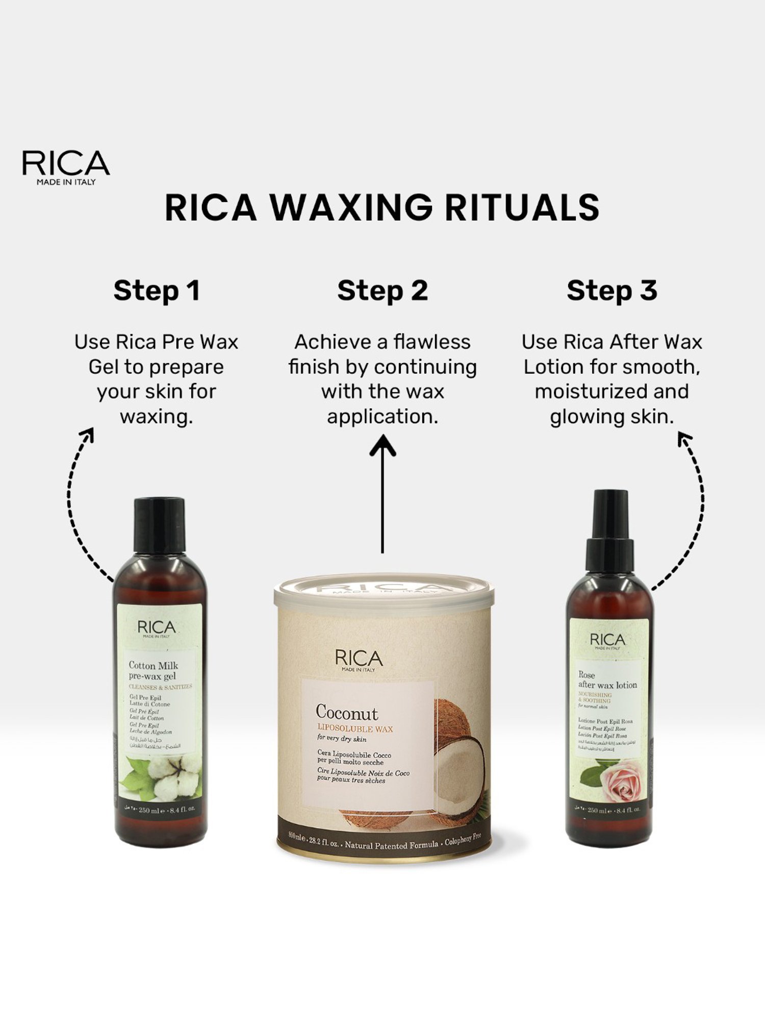 Rica Coconut Wax - 800 ml