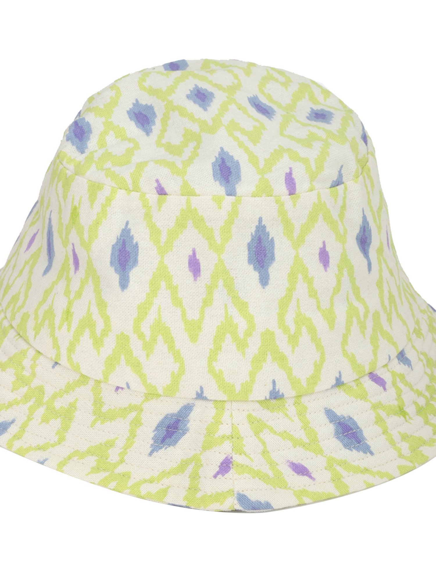Forever 21 Cream Printed Panama Hat