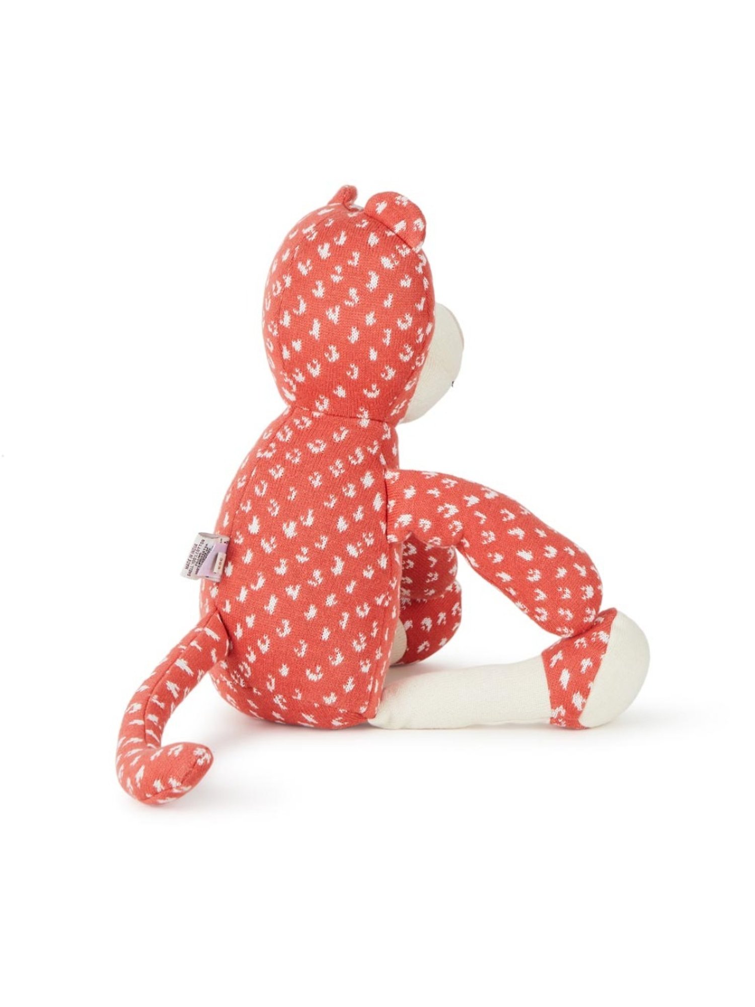 Fabindia Fabkids Toys Red Cotton Bear Toy