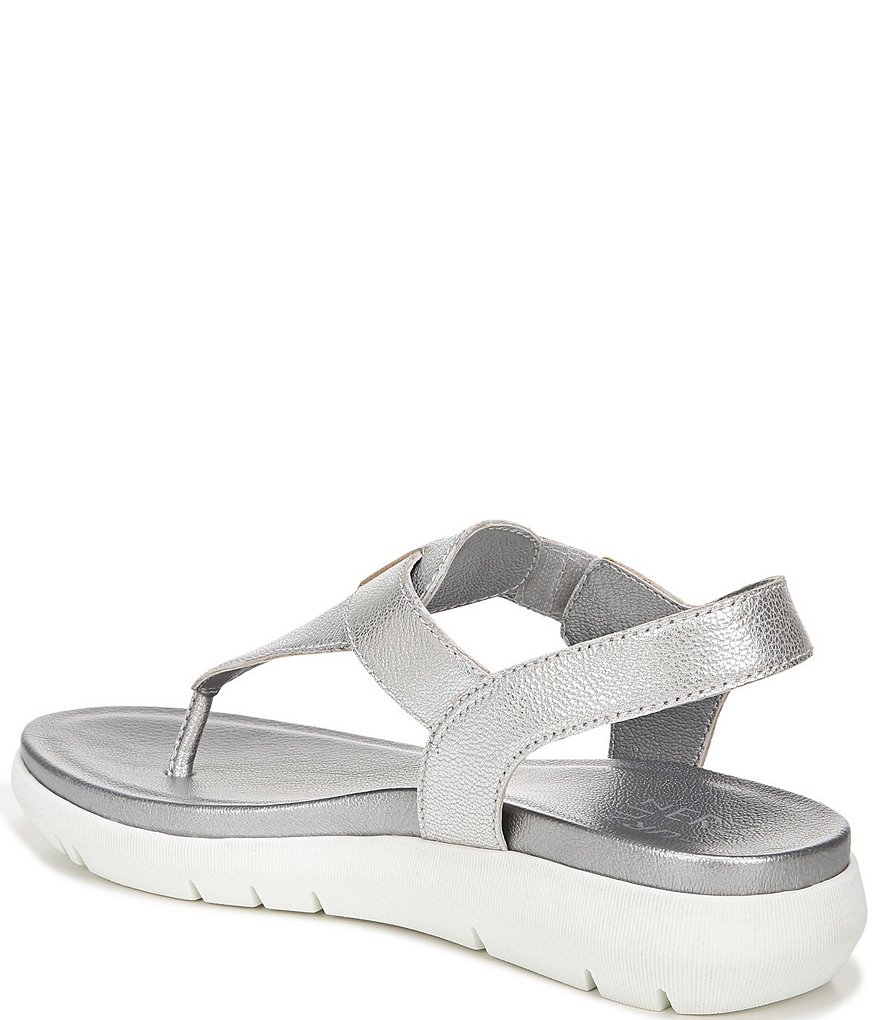 Naturalizer Lincoln Leather Sport Wedge Sandals