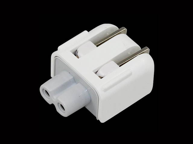 5-Pack Replacement Mac AC Wall Adapter Plug Duckhead US Wall Charger AC Cord US Standard Duck Head for MacBook 45W 60W 85W Mac iBook/iPhone/iPod AC Power Adapter Brick, White