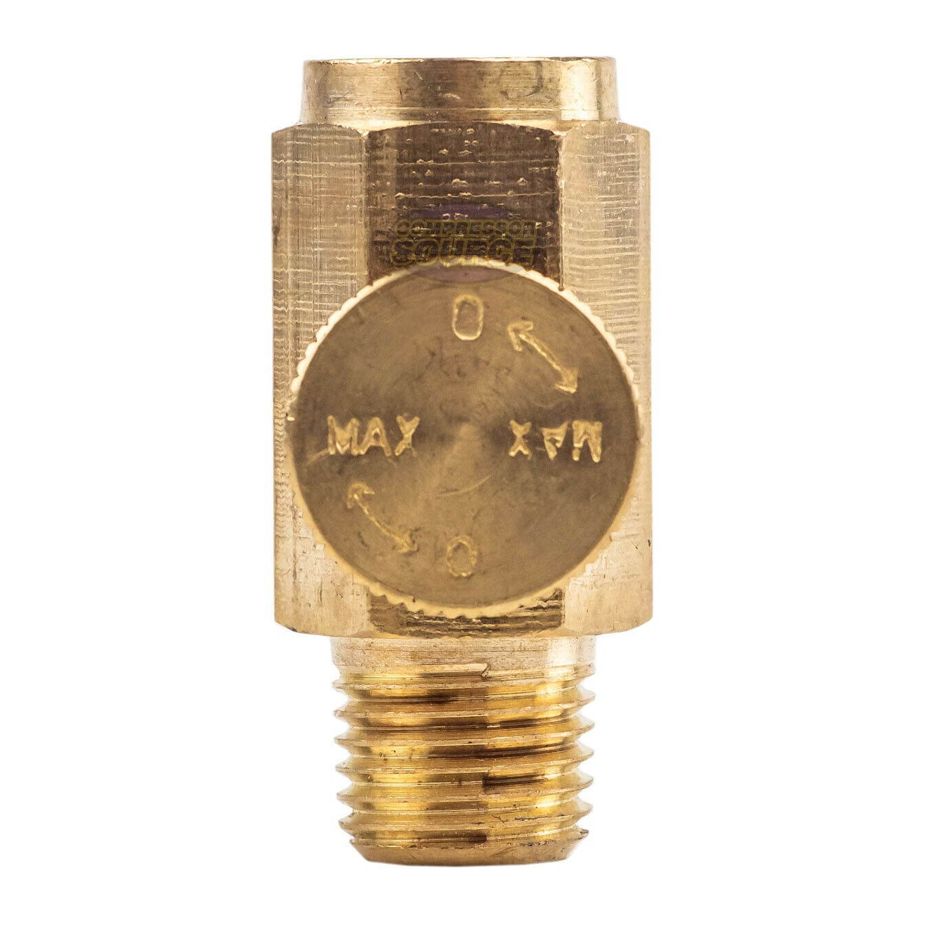 5PC 1/4 NPT Inline Regulator Solid Brass Compressed Air Pressure Valve Tool Mini