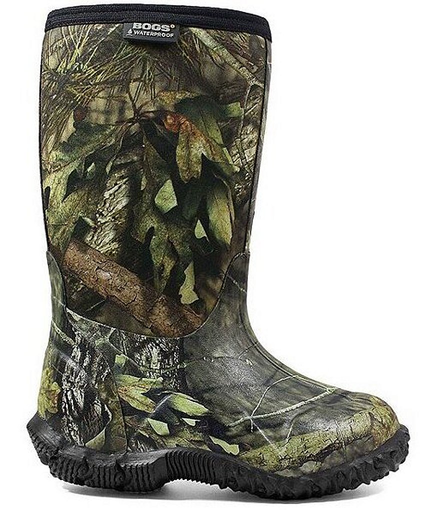 BOGS Boys' Classic Mossy Oak Waterproof Winter Boots (Youth)
