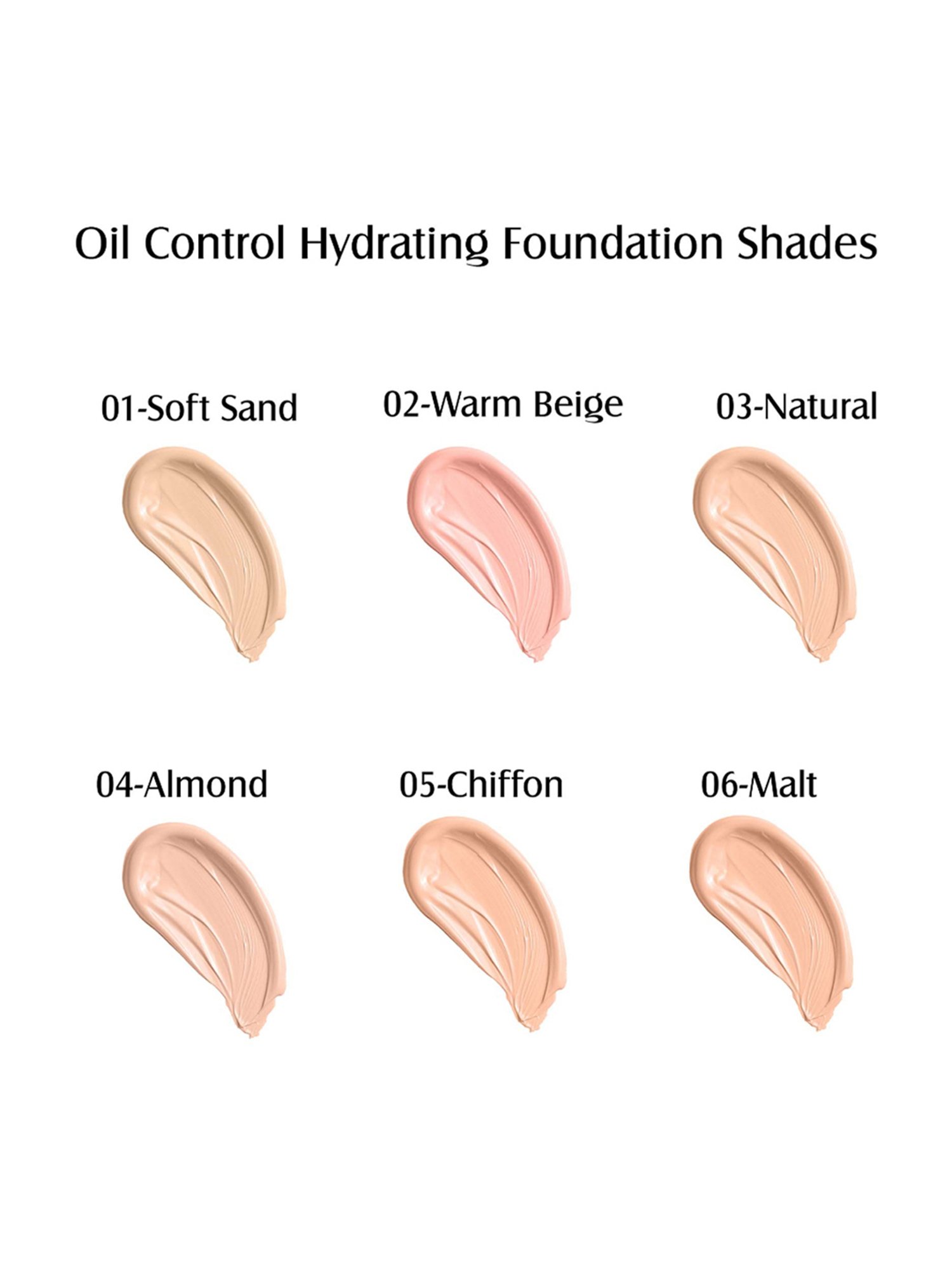 Glam21 Oil Control Hydrating Foundation 02 Warm Beige - 40 gm