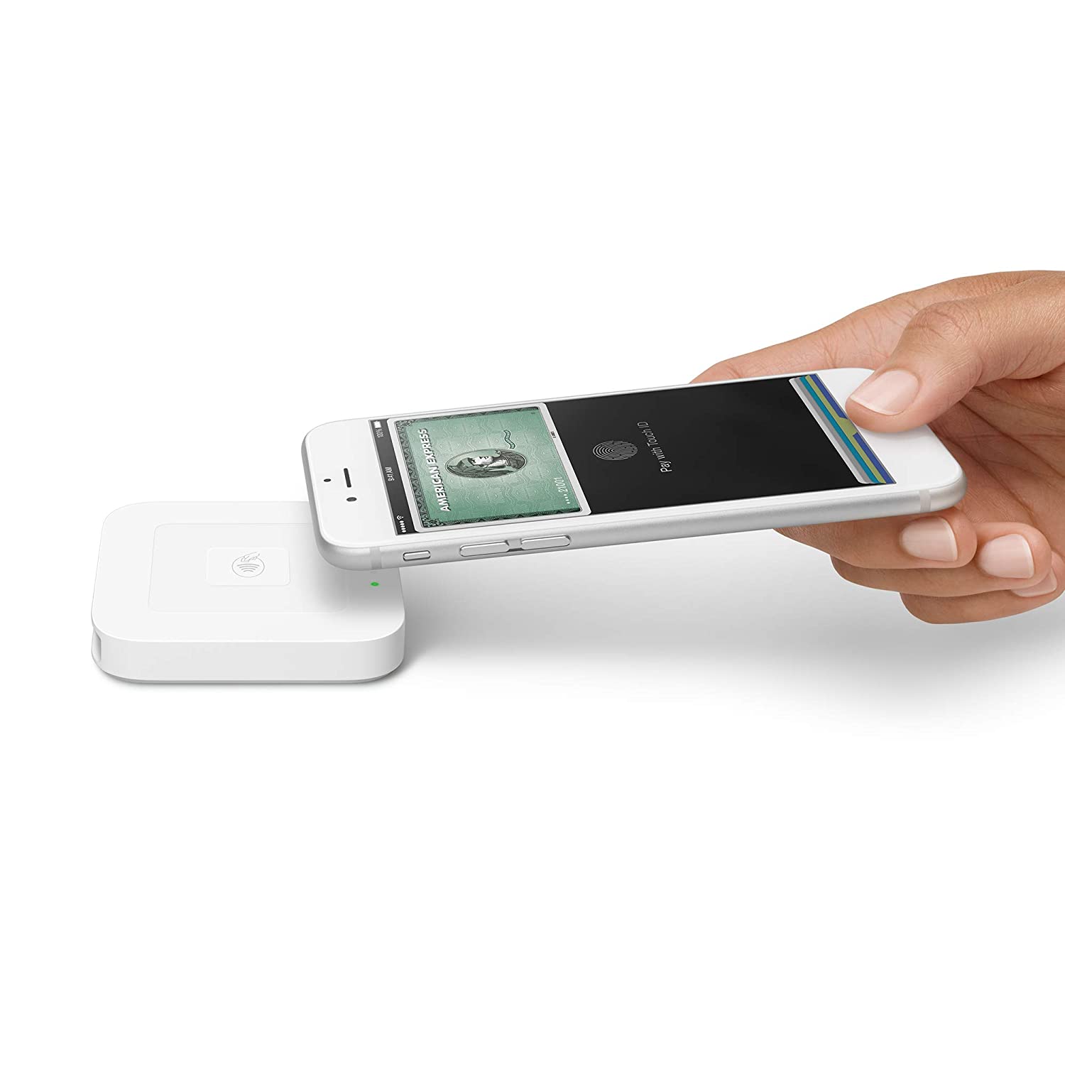 Square reader for contactless and chip readers