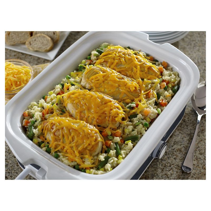 Crock-Pot 6qt Programmable Cook & Carry Slow Cooker Black SCCPVLF605-B