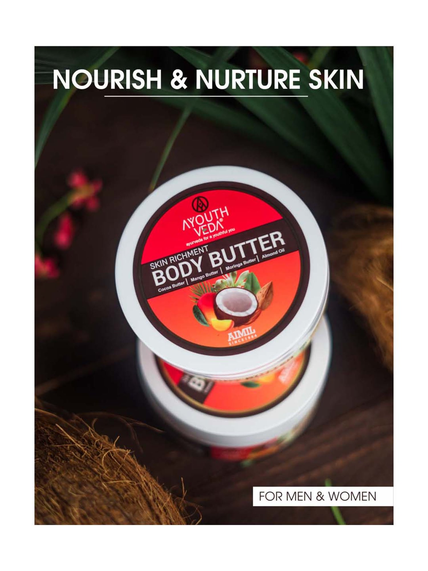 The Love Co. Cherry Blossom Body Butter - 200 gm