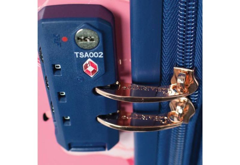 Chariot Travelware CHP-903 Flamingo 2pc Luggage Set