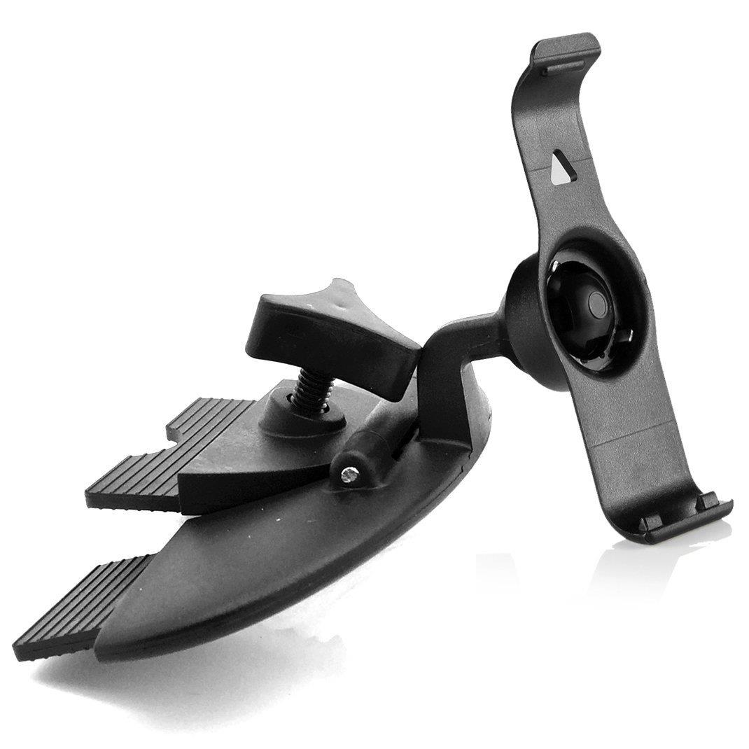 ChargerCity EasyBlade Car CD Slot Mount & Dedicated Garmin GPS Bracket Cradle for Nuvi 2515 2545 2555 2595 2555LMT 2555LT 2595LMT LM LMT GPSIncludes Free ChargerCity Micro SD Memory Card Reader