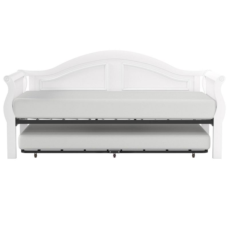 Twin Bedford Complete Wood Daybed with Trundle White - Hillsdale Furniture