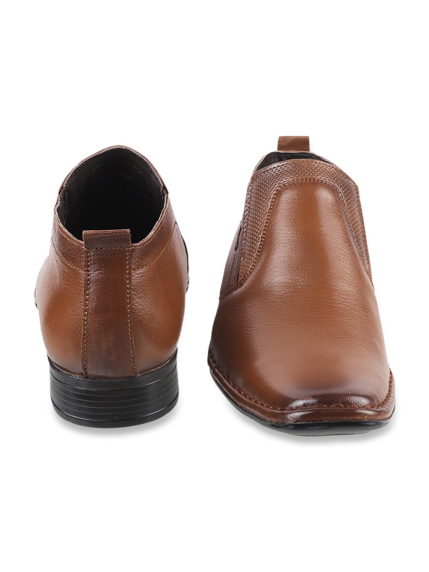 Mochi Men's Tan Formal Boots