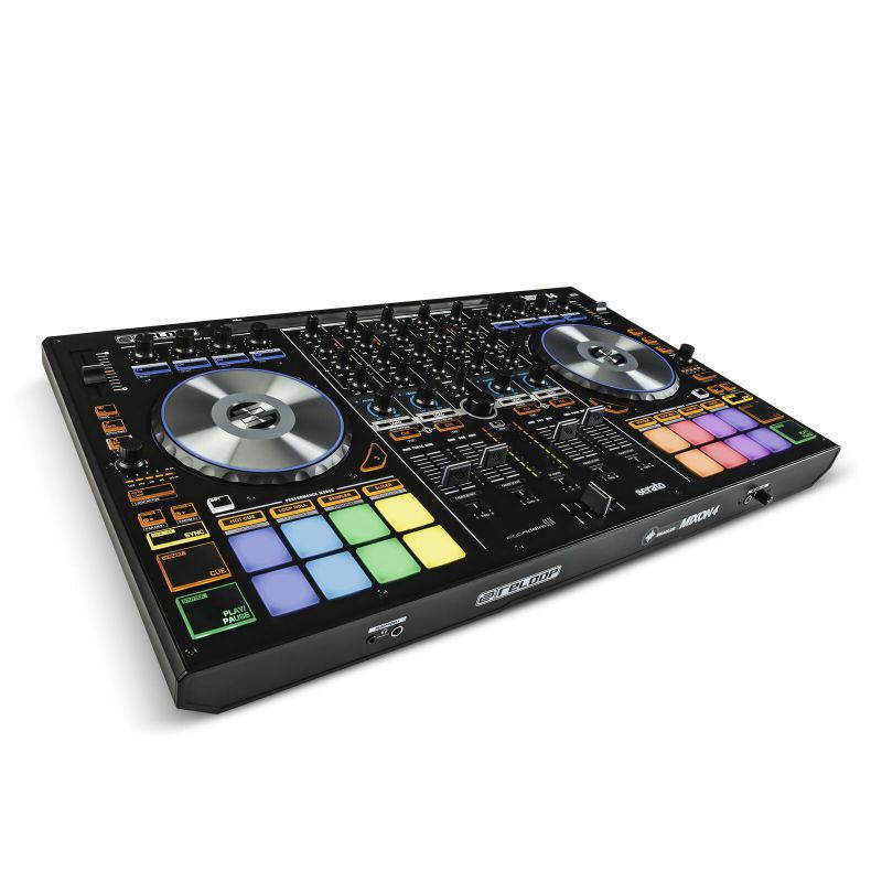 Reloop Mixon 4 - 4-Channel High Performance Hybrid DJ Controller For Serato DJ &