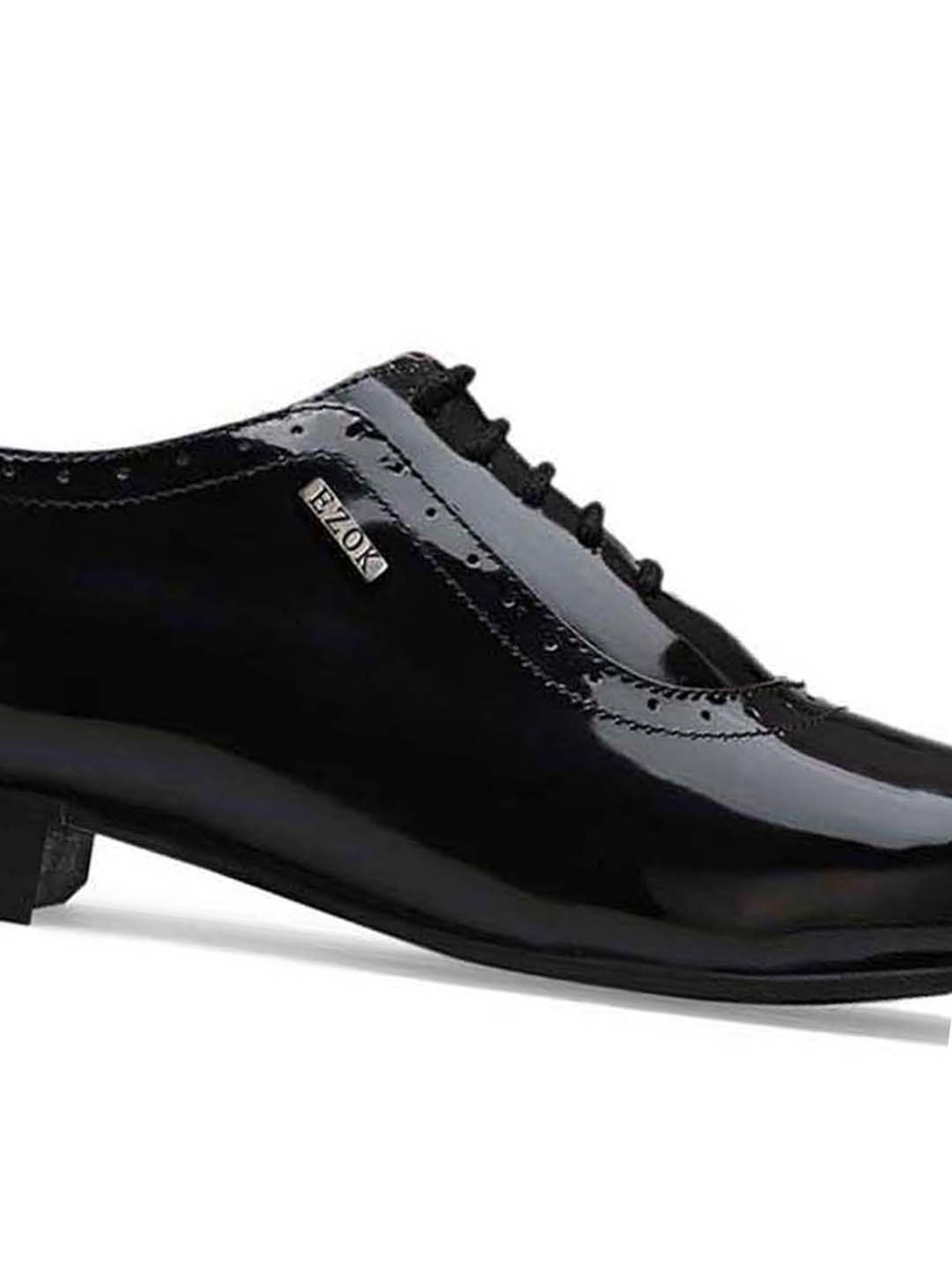 EZOK Men's Black Oxford Shoes