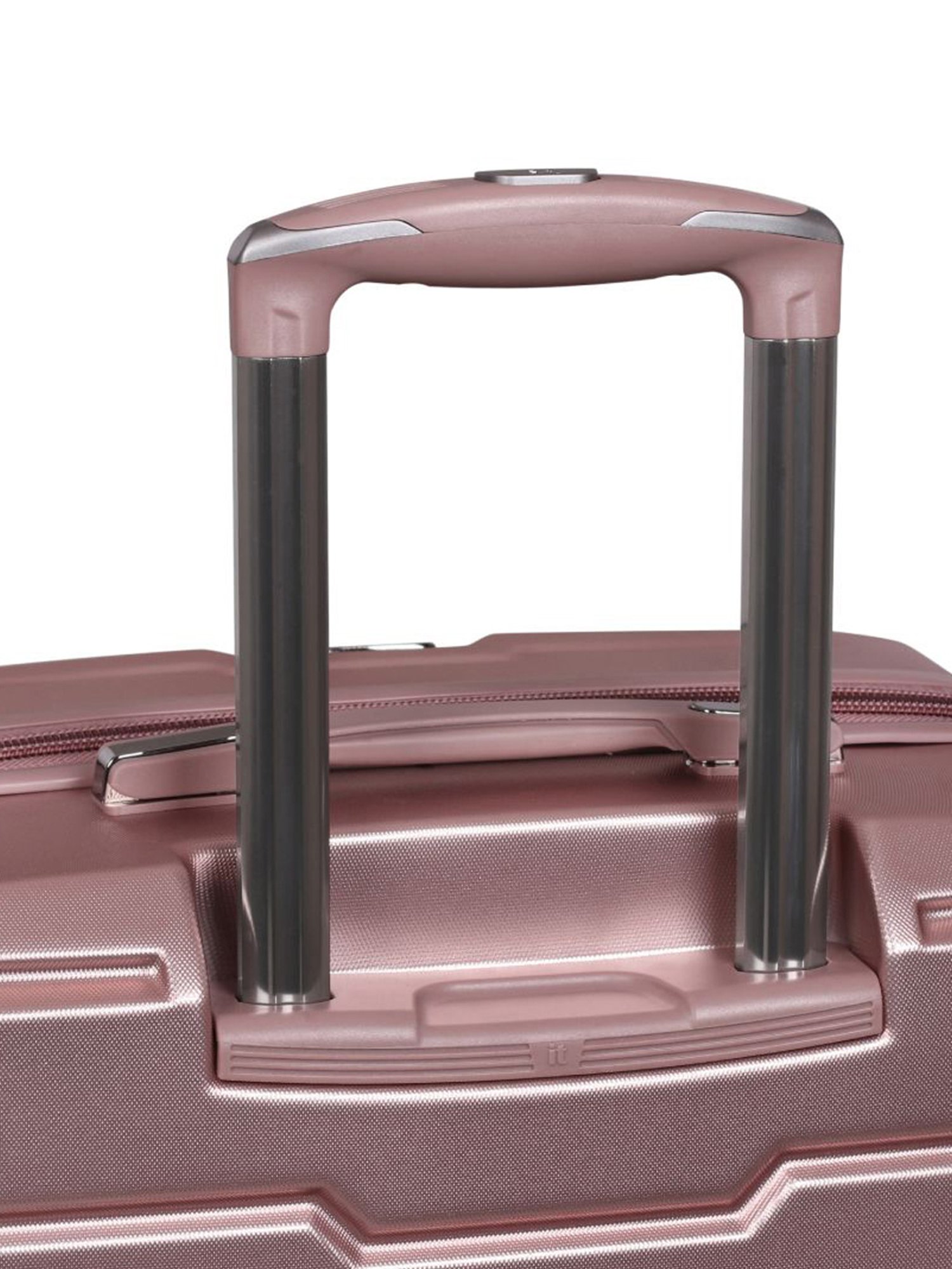 it luggage Prosperous Metalic Pink Large -28 inches Expandable Hardsided Trolley Bag with TSA Lock