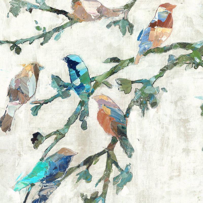 24" x 24" Wings of Spring I by Dixon Design Group Wrapped Unframed Wall Art Canvas Painting - Fine Art Canvas