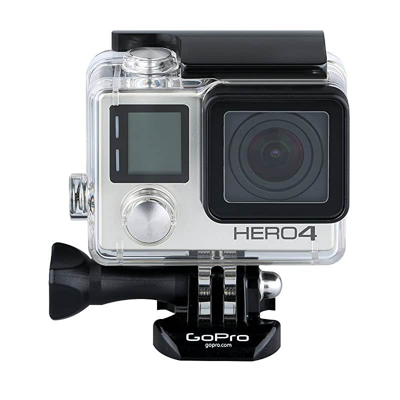 Aluminum Replacement Latch Rear Snap Lock Buckle Compatible with Gopro Hero 4 Hero 3+ Cameras Standard Waterproof Skeleton Housing (Blue)