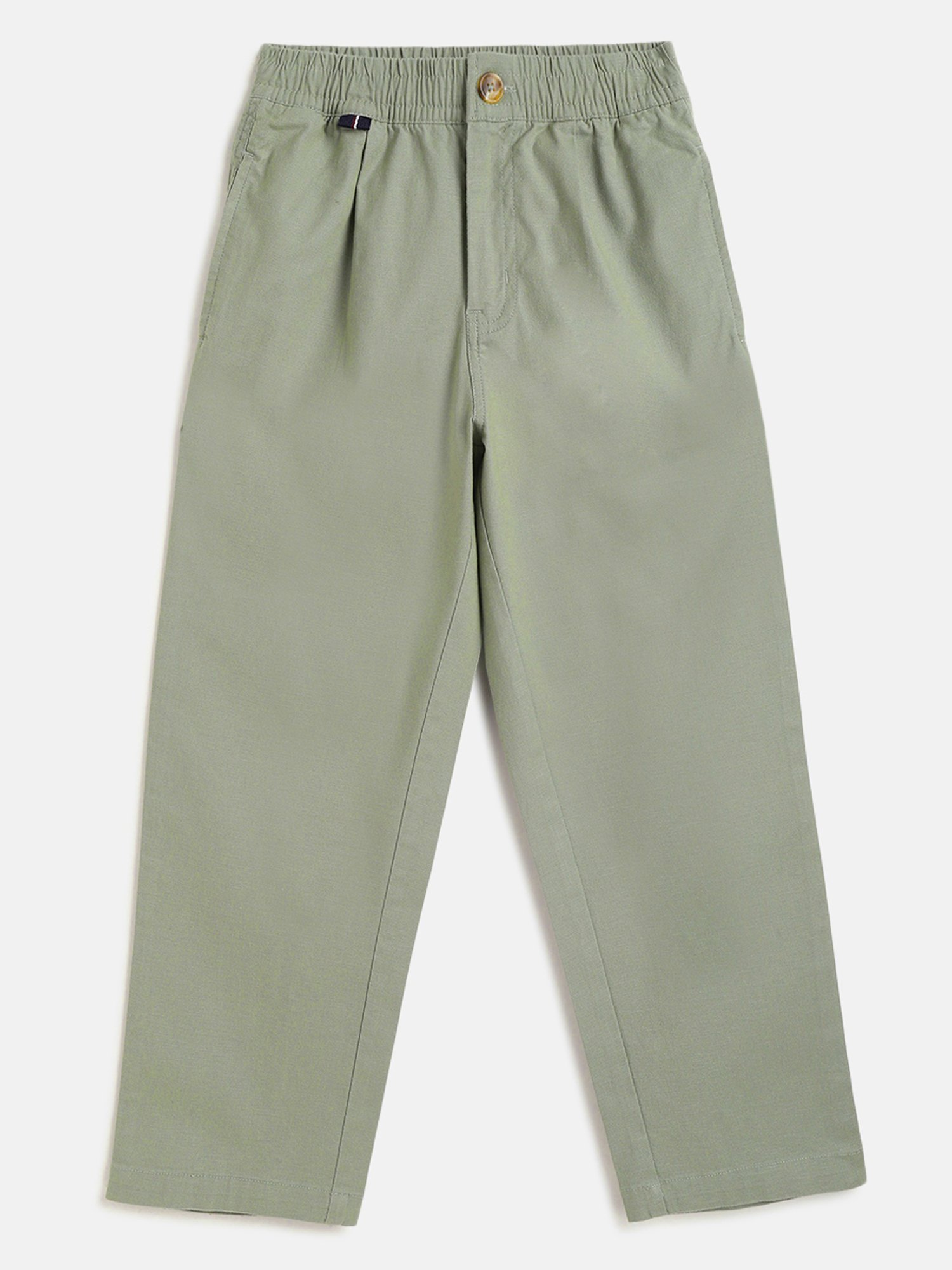 Campana Boys Sage Green Solid Pants