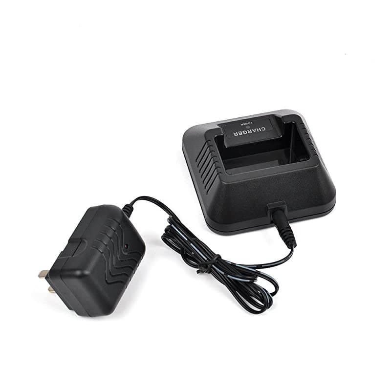 Talkie Base Desktop Charger for Baofeng UV5R UV5RA UV5RB UV5RC UV5RD UV5RE UV5Replus TwoWay Radio