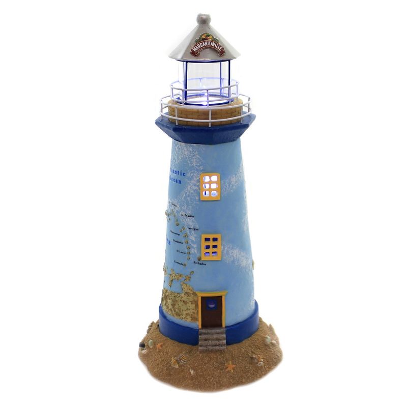Department 56 House 11.0" Margaritaville Lighthouse Lights Up Timer  -  Decorative Figurines