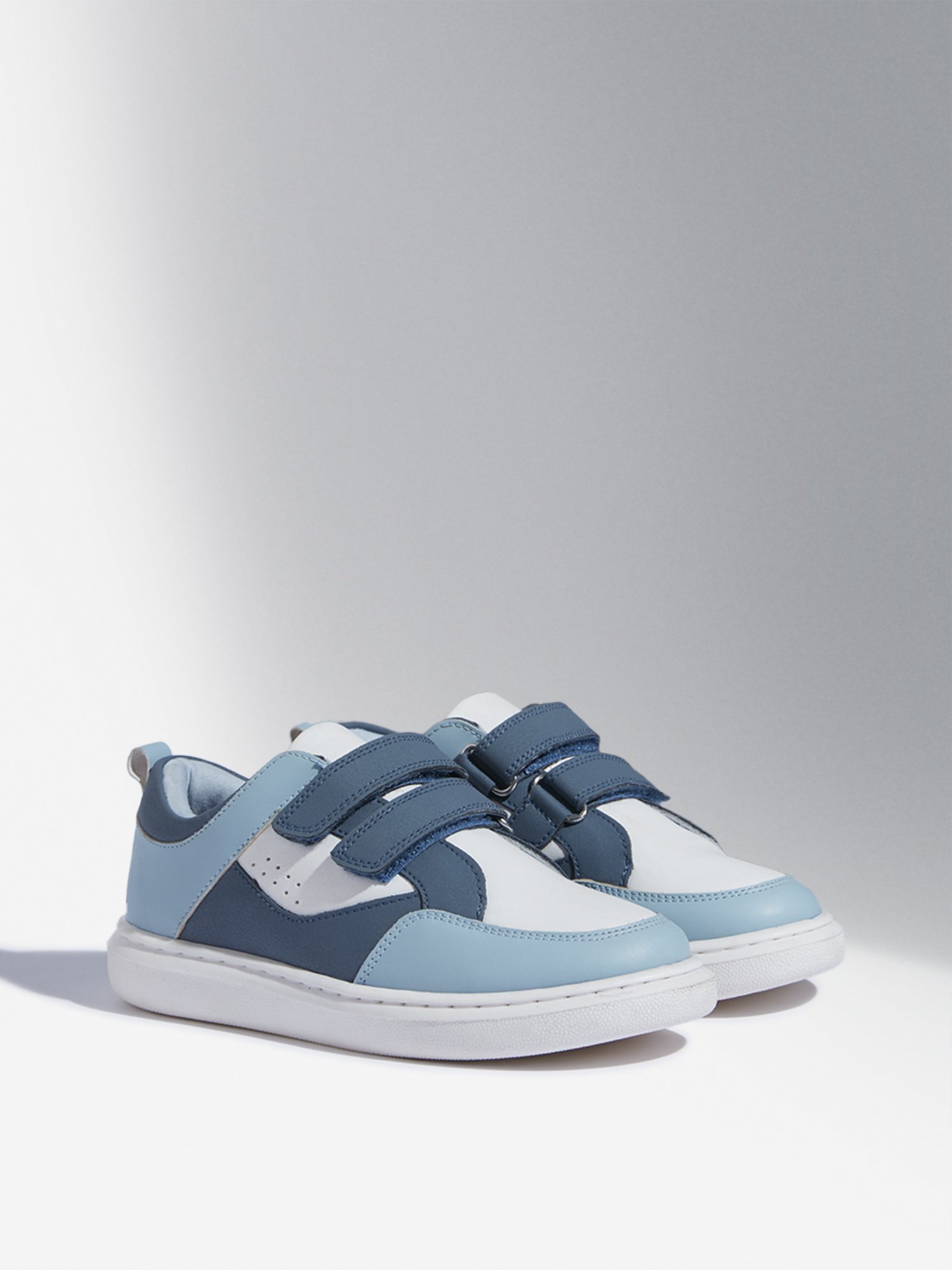 Yellow by Westside Blue Colour-Blocked Shoes