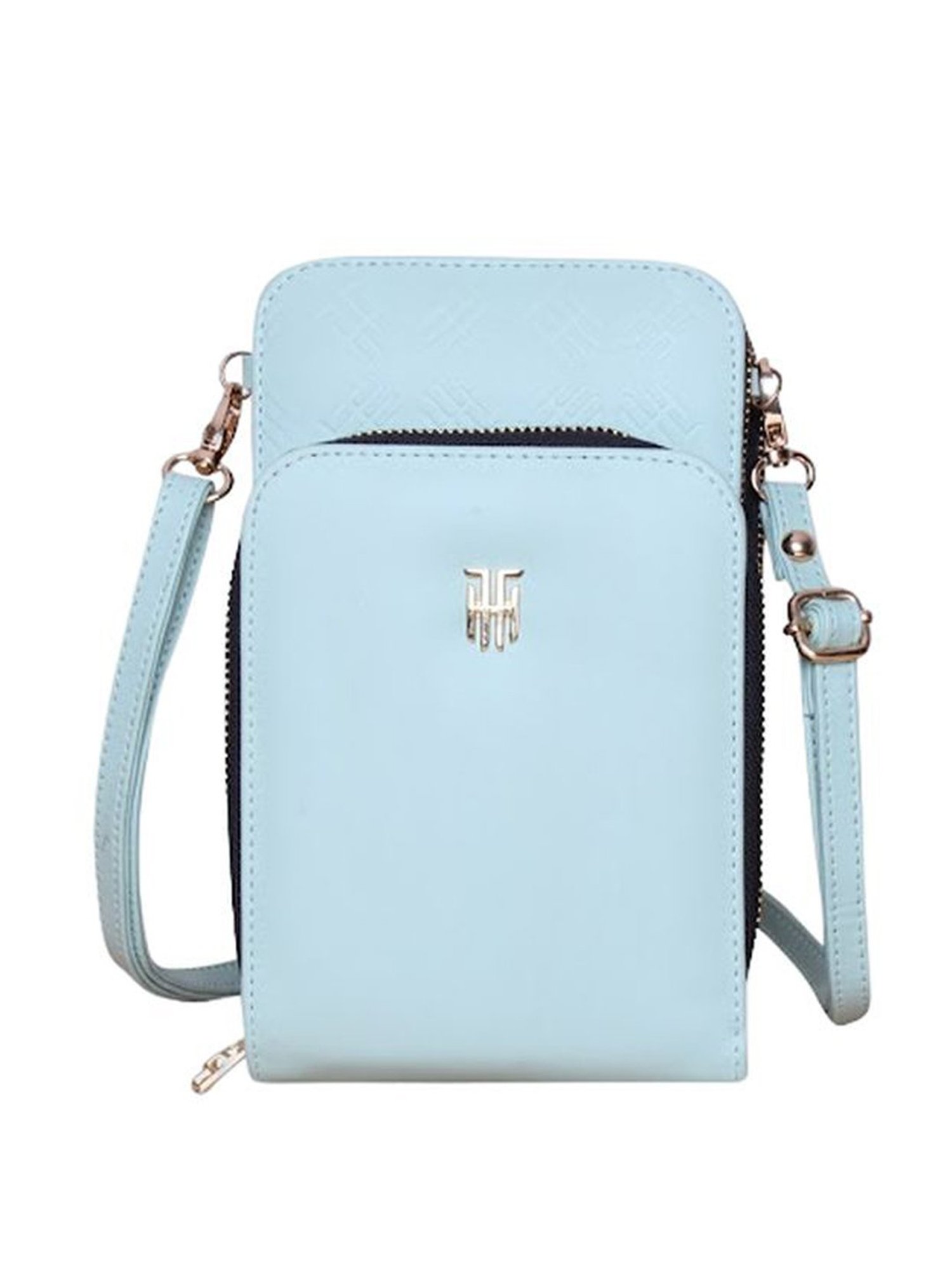 THE HOLISTIK Rover Mint Green Solid Medium Cross Body Bag