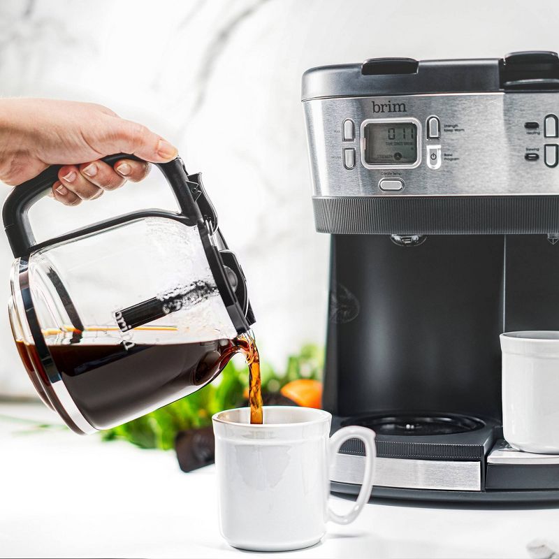 Brim Trio Multi-brew Coffee Maker -  Silver