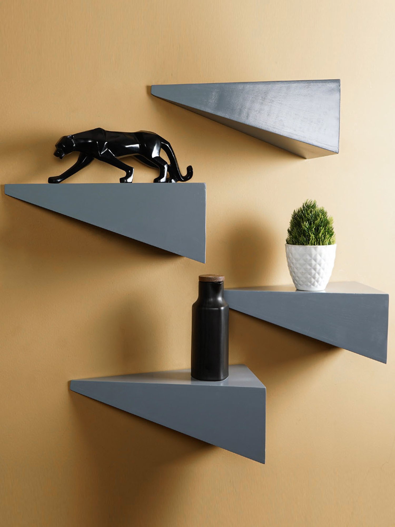 Nilkamal Cora White Engineered Wood TV Entertainment Unit with 2 Shelves