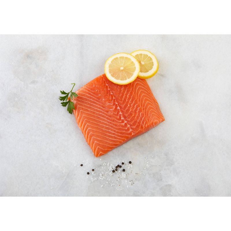 Marine Harvest Farmed Plain Atlantic Salmon Portion -16oz