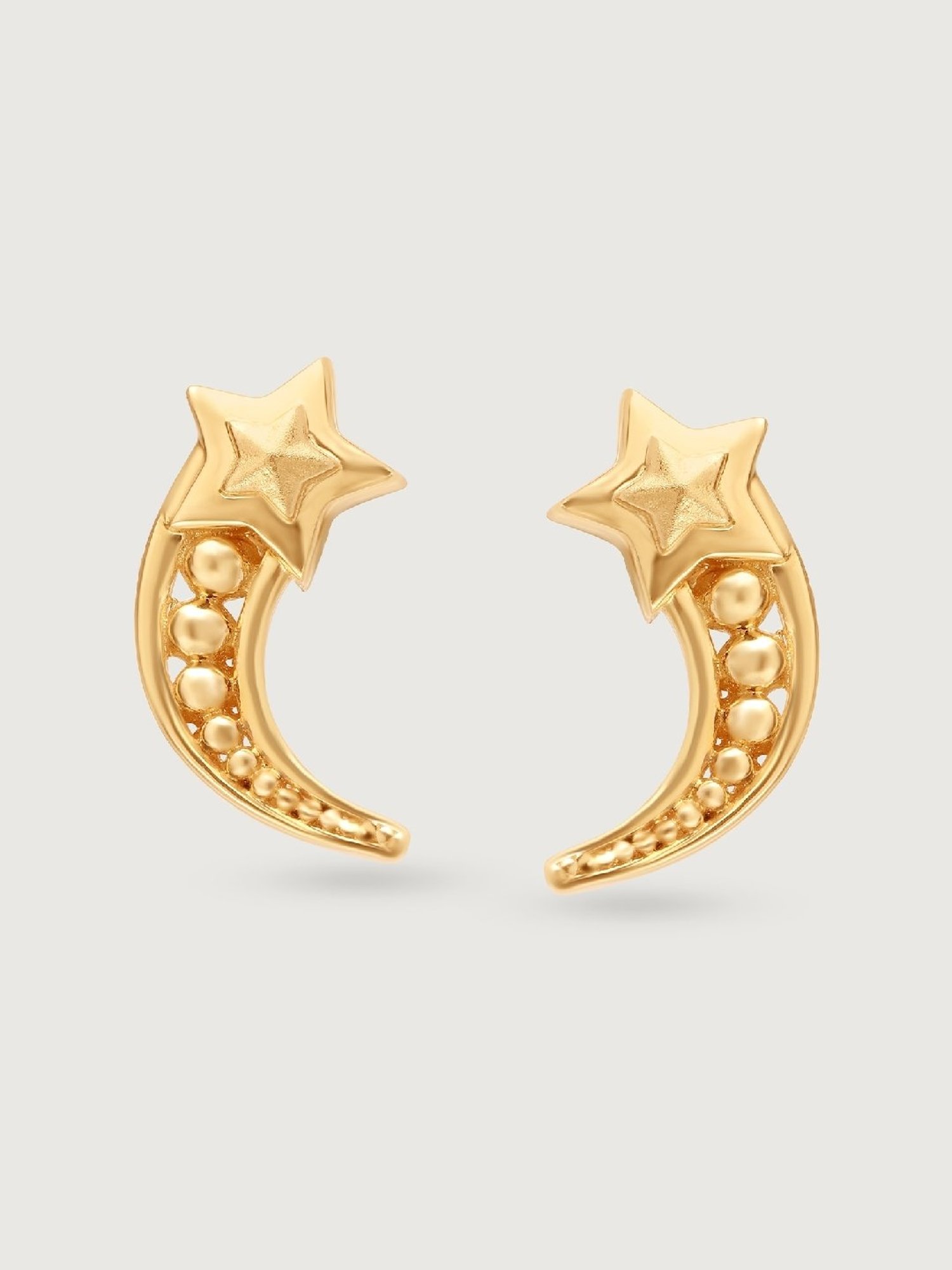 Mia by Tanishq Meteorite Mirage 14k Stud Earrings