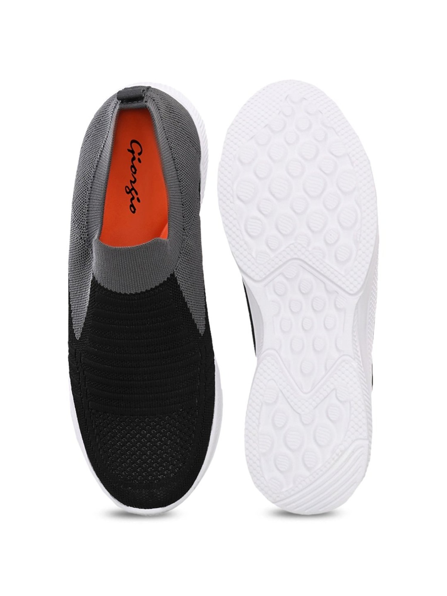 Giorgio Men's Black Running Shoes