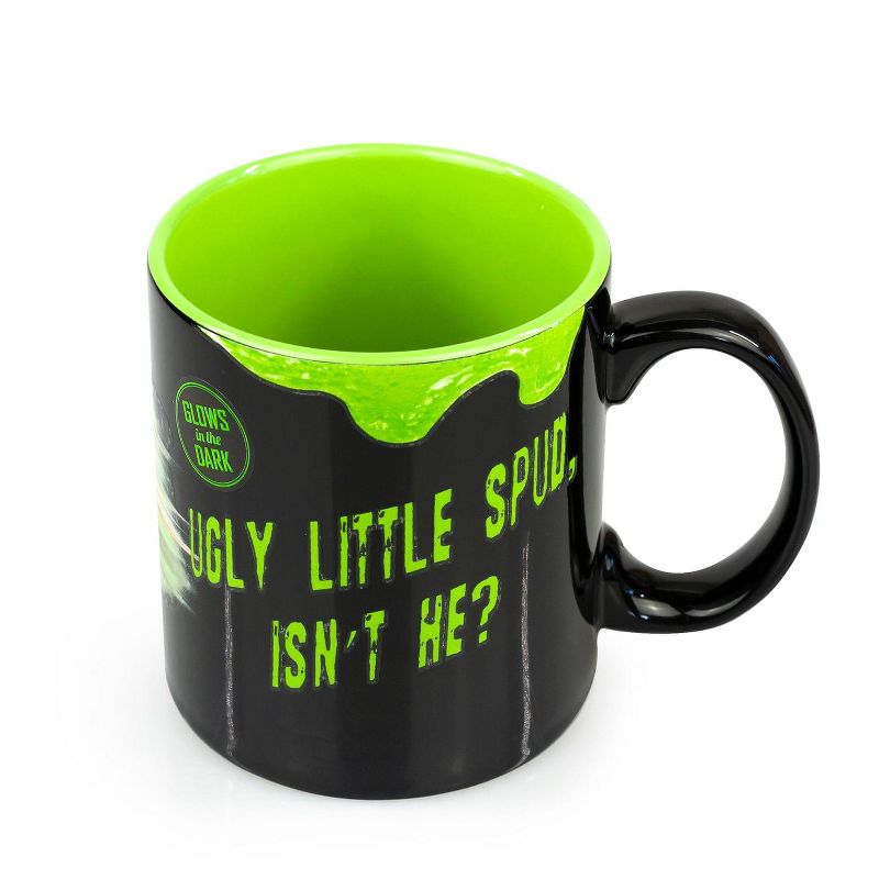 Just Funky OFFICIAL Ghostbusters Coffee Mug | Glow-In-The-Dark Slimer | Ceramic 20 Oz. Cup