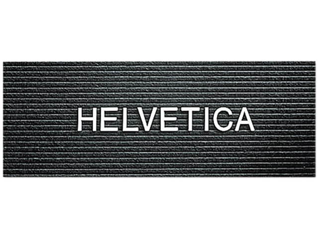 Quartet F1/2 Character Sets, Pin, White, 0.5" Height, 144/Set