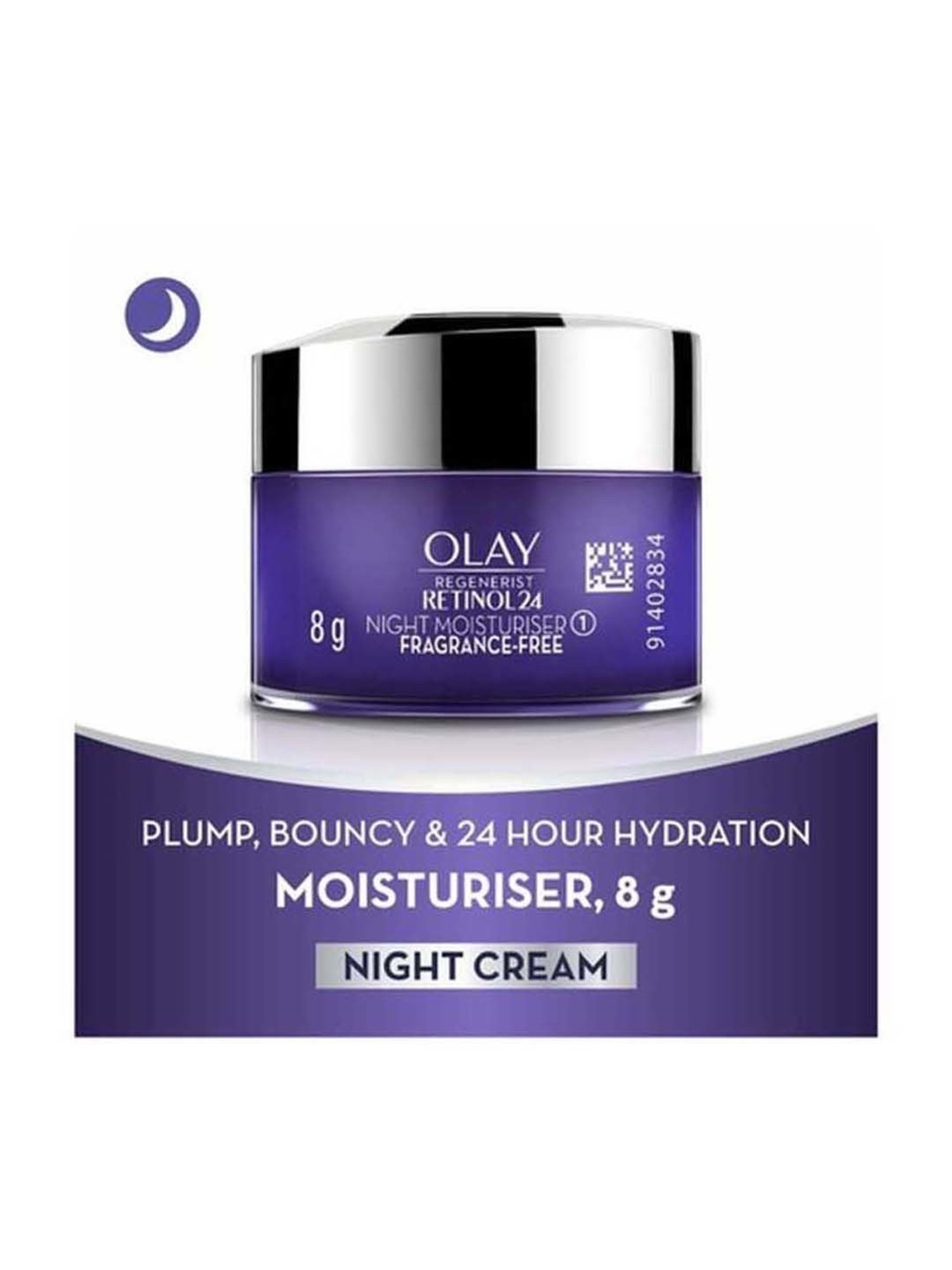 Olay Night Cream Mini Regenerist Retinol 24 Moisturiser - 8 gm